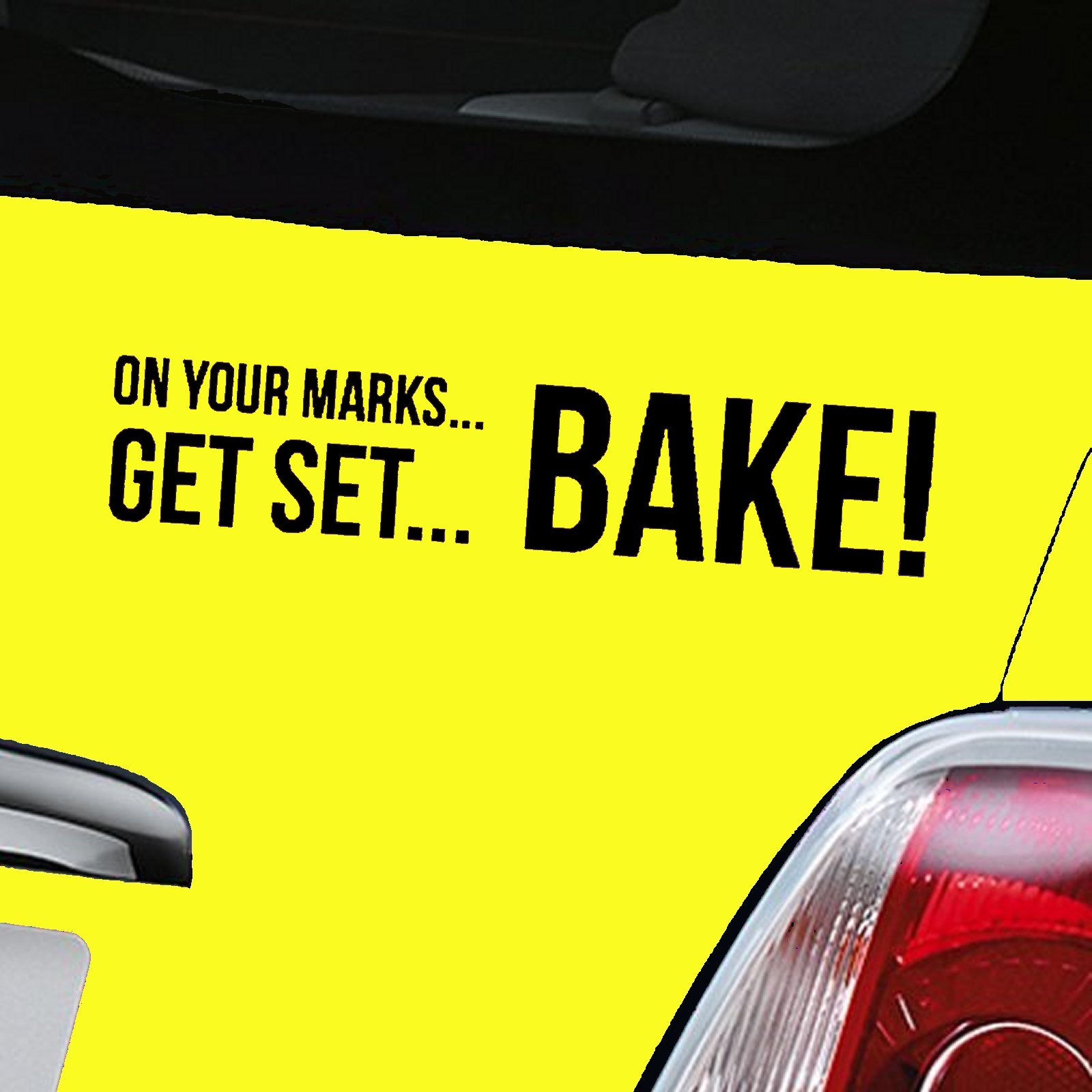 Great British Bake Off Decal - Black